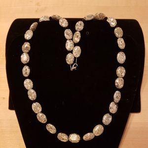 Semi-precious Stone and Bead Necklace